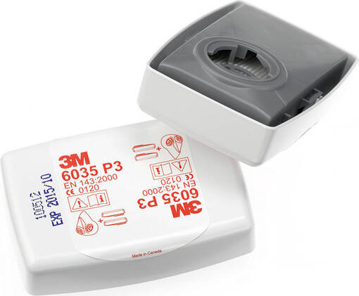 HIUKKASSUODATIN P3 3M 6035 2 KPL - Hengityssuojaimet - 56358810 - 1