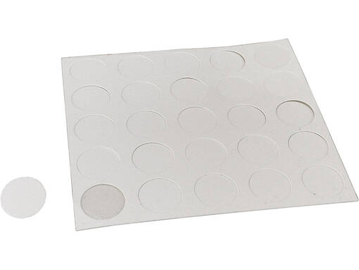 PEITETARRA VALKOINEN 25KPL - Oven salvat, kahvat, pysäyttimet - 41010180 - 1