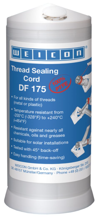 WEICON DF 175 PTFE KIERRETIIVISTENAUHA - Weicon kierrelukitteet - 8301130000 - 1