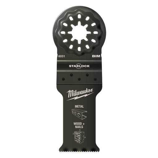 MULTITOOL TERÄ 28MM MILW SL BIM WM28X47 - Multitool terät Bi-metal - 63748906031 - 1