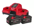 MILWAUKEE M18FORGENRG-602 AKKUSETTI - M18 18V Akut ja laturit - 800M18FORGENRG602 - 1