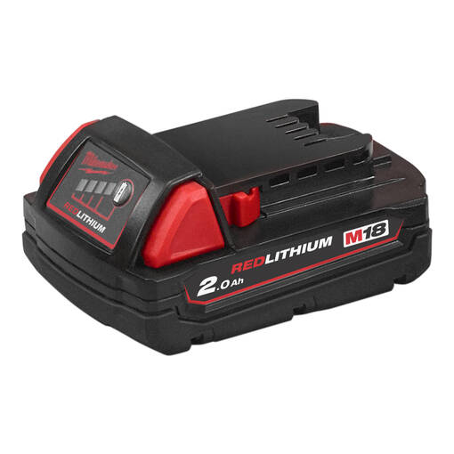 MILWAUKEE M18B2 AKKU 2,0AH - M18 18V Akut ja laturit - 800M18B2 - 1