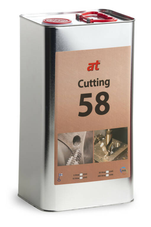 AT CUTTING 58 5L LEIKKUUÖLJY - Leikkuuöljyt ja kierteytys - 83030134 - 1