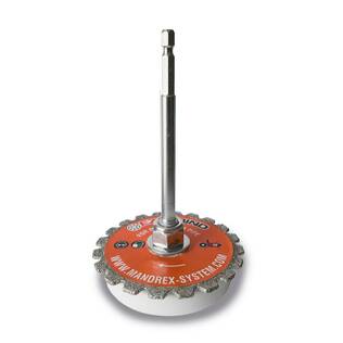 MANDREX TIMANTTITERÄ 40-80 PUTKILLE - Reikäsahan keskiöt - 63610534035 - 1