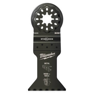 MULTITOOL TERÄ 43MM MILW SL BIM WM28X47 - Multitool terät Bi-metal - 63748906035 - 1