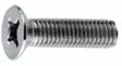 URARUUVI DIN 965 ZN M6X20 PZ BULK - Uraruuvi uppokanta Din 965 zn - 400407425 - 1
