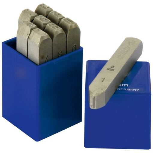 ACHA NUMEROMEISTISARJA 6MM - Lyöntitaltat ja tuurnat - 60010105 - 1