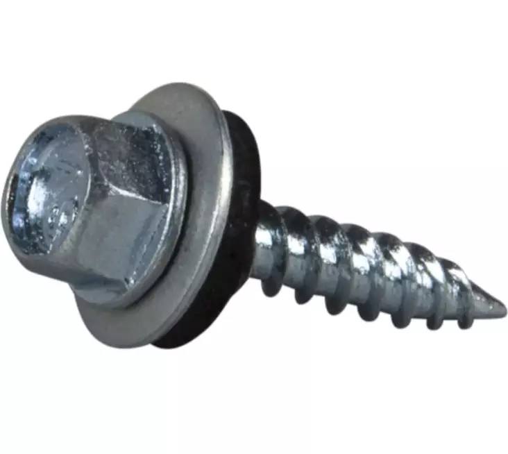 KATERUUVI 4.8X25 EPDM ZN - Kateruuvi piikkikärki - 47010447 - 1