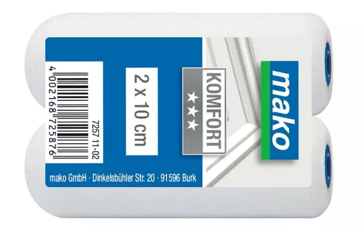 VAAHTOMUOVITELA MINI 10 CM RULLA - Maalaustelat - 6041009917 - 1