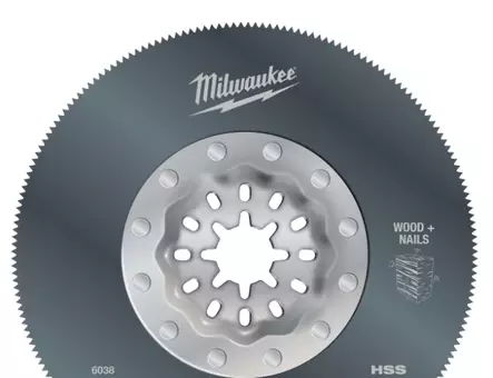 MULTITOOL TERÄ 85MM MILW SEGM SL BIM - Multitool terät puu/naulainen puu - 63748906038 - 1