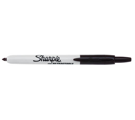SHARPIE TUSSI MUSTA PAINONAPILLA FINE - Tussit - 6134010008 - 1