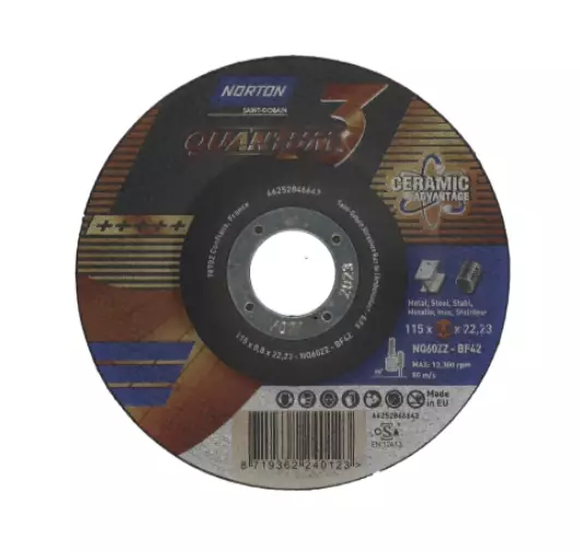 LAIKKA NORTON QUANTUM 3 125X1,6 MET KATK - Katkaisulaikat metalli - 642N1014218 - 1