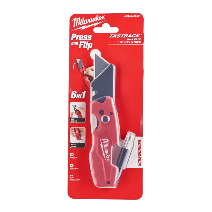MILWAUKEE 6-IN-1 YLEISVEITSI - Puukot - 6064932478559 - 1