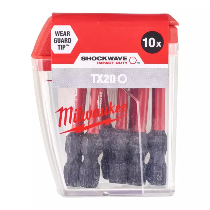 TORX BITS T30X50MM MILW SHOCKWAVE - Ruuvauskärjet torx - 629352985 - 1