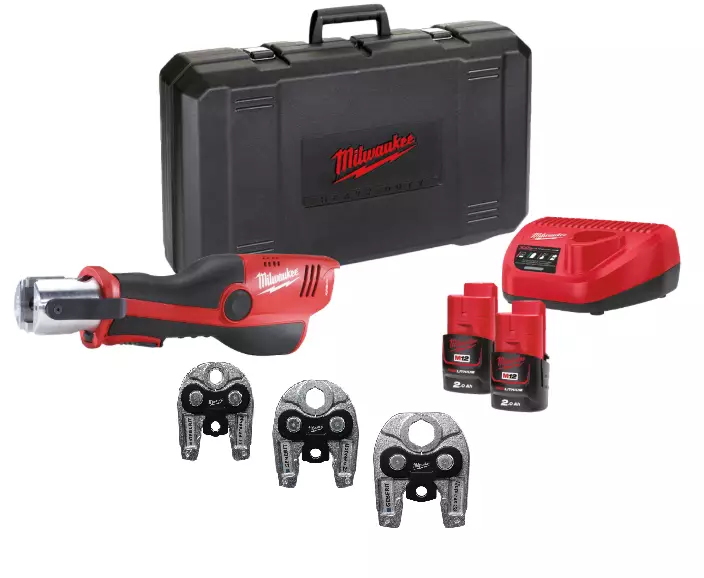 MILWAUKEE M12HPT-202GC M-SET PURISTUSKON - M12 12V akkukoneet - 800M12HPT202GCMSET - 1